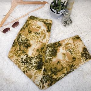 High Waist Boho Ankle Pants.